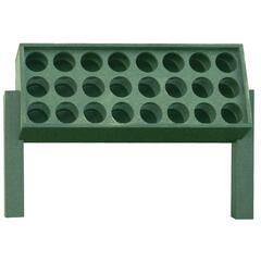 24 Bottle Divot Mix Rack-Green SG200130GN